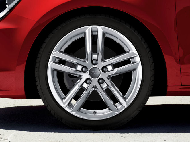 5-dobbelteget design (7,5J x 17"), Audi Sport